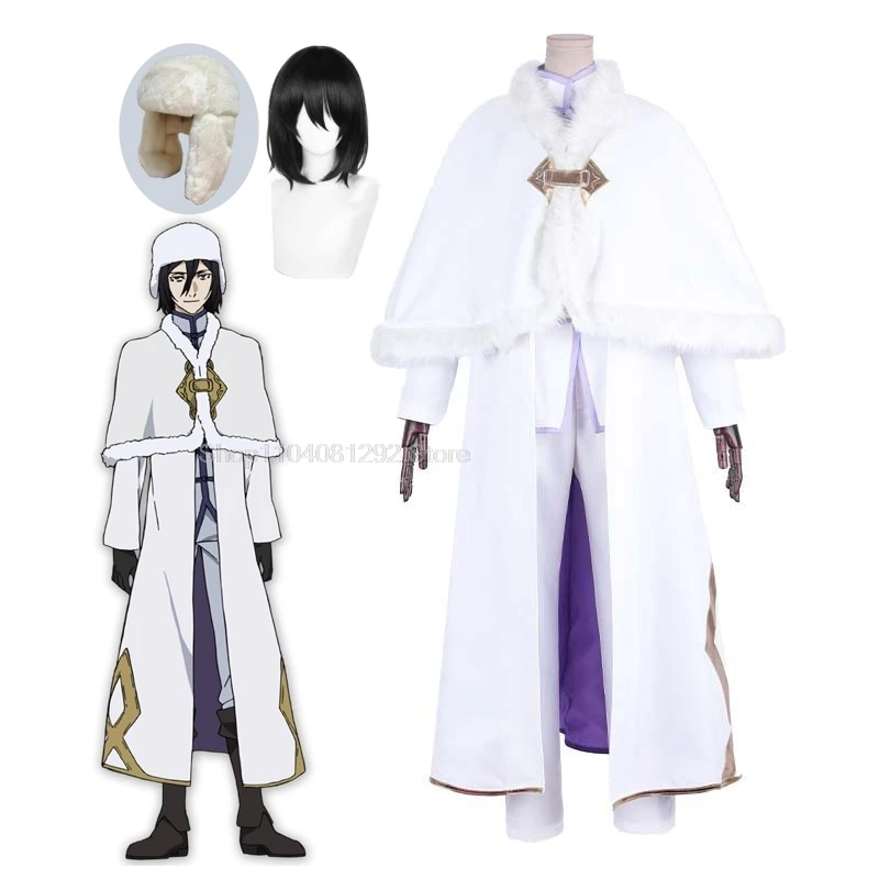 Fyodor Dostoevsky Cosplay Costume pour hommes et femmes, perruque et chapeau, uniforme Everak Tralike, tenue The Decay of The Angel