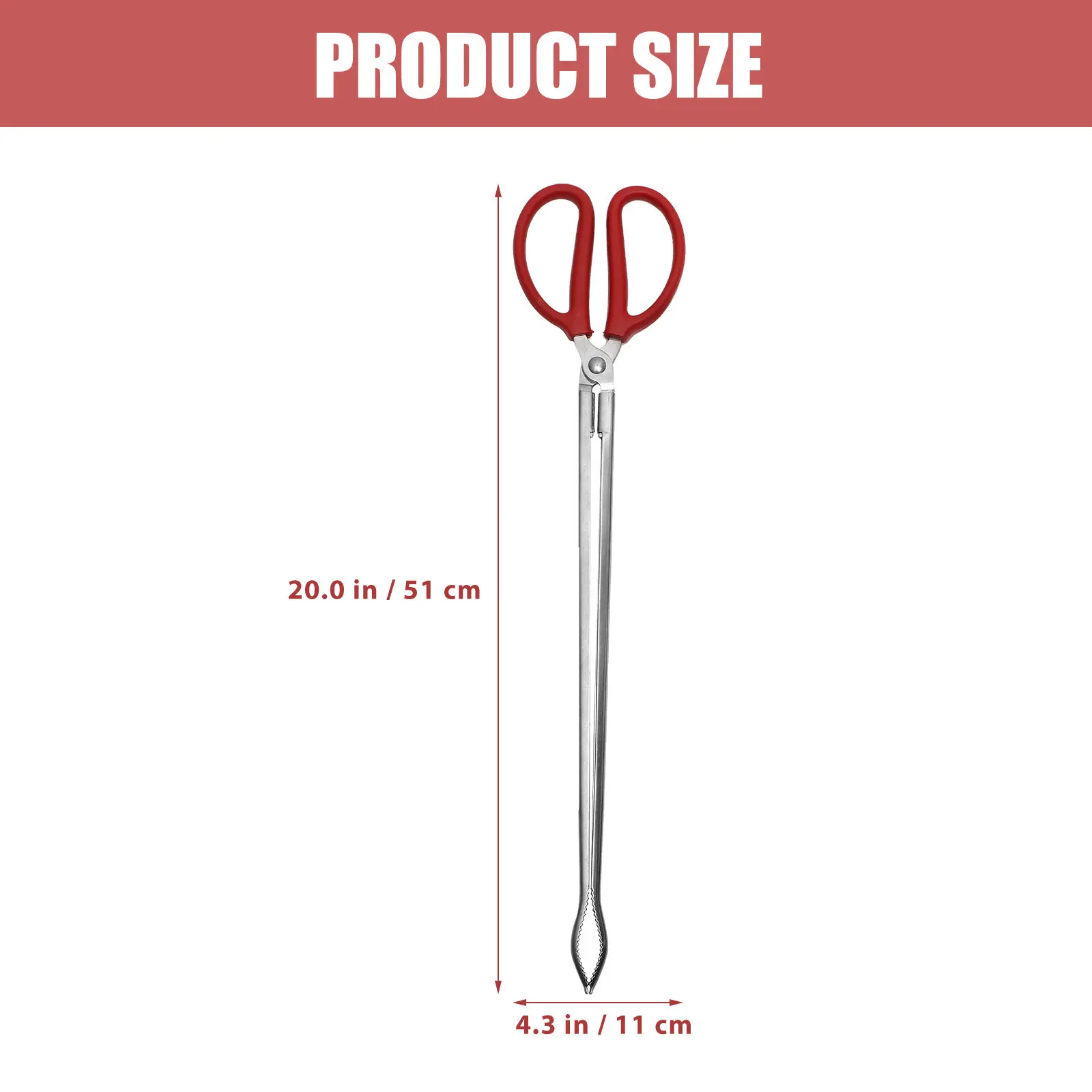 2pcs Flexible Crab Pick Up Tools – Locking Garbage Grabber Tongs for Camping, Fishing, Yard Cleanup