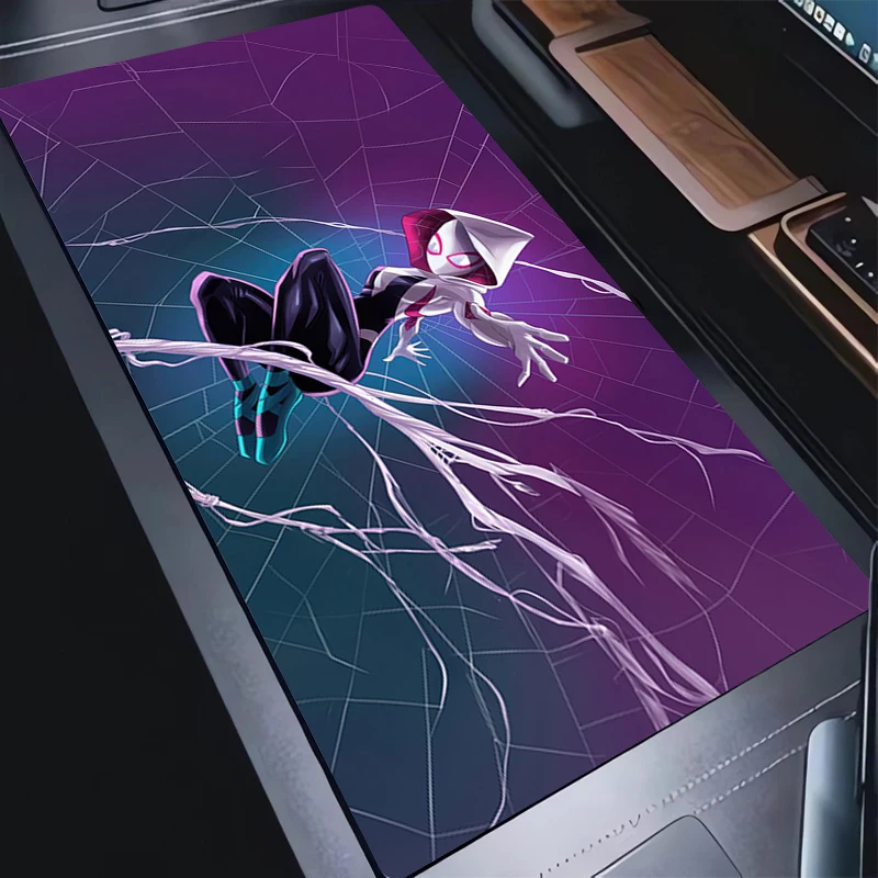 

Mouse Pad Non-slip Esports Office Laptop S-spider Woman Kawaii Desk Mat G-gwen Player Mousepad Mini PC Accessories Keyboard Pad