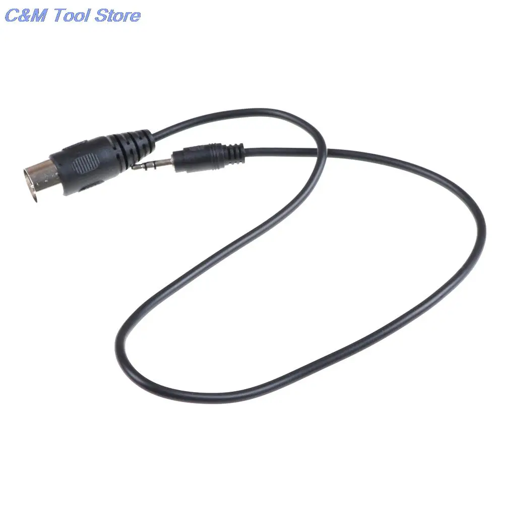 1pc 0.5m DIN 5 Pin Din MIDI Male Plug To 3.5mm Male Stereo Jack Audio Cable 50cm Hot sale