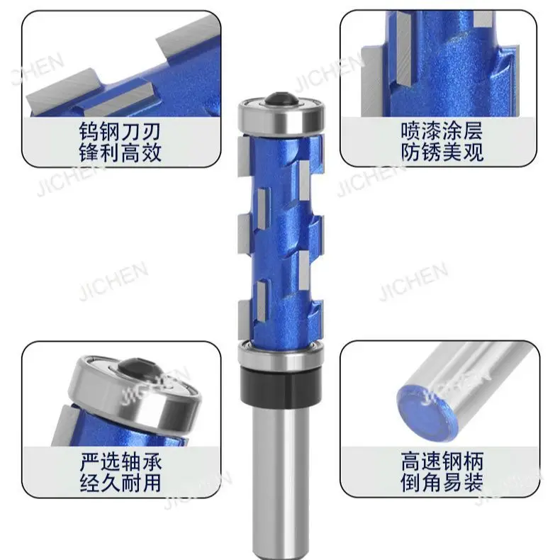 

Upper and lower bearings, spiral trimming cutters, double bearings, carving and milling cutters,bearing profiling, CNC engraving