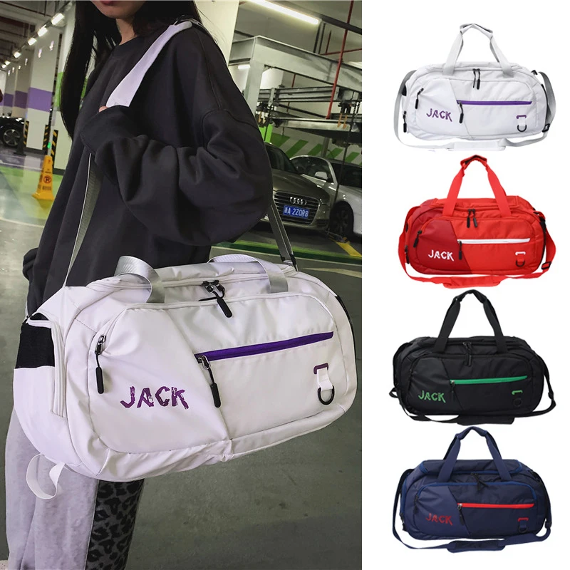 Fashion Gym Fitness Bag for Women Travel Duffle Shoes Pock Luggage Handbags Weekend Yoga Men\'S Shoulder Cross Sports Outdoor Bag