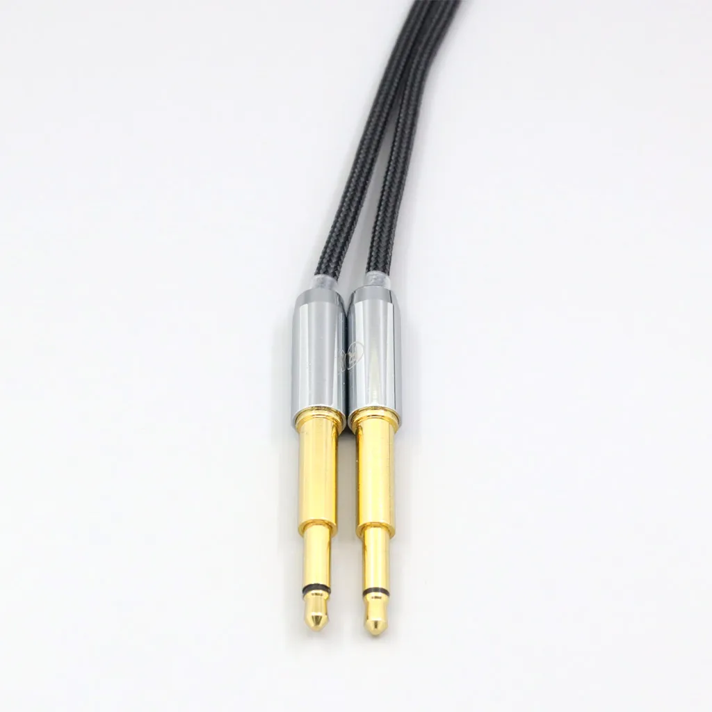 Shield Nylon Graphene Gold Pure Silver Palladium Hifi Earphone Cable For Meze 99 Classics NEO NOIR Headset Headphone 8296