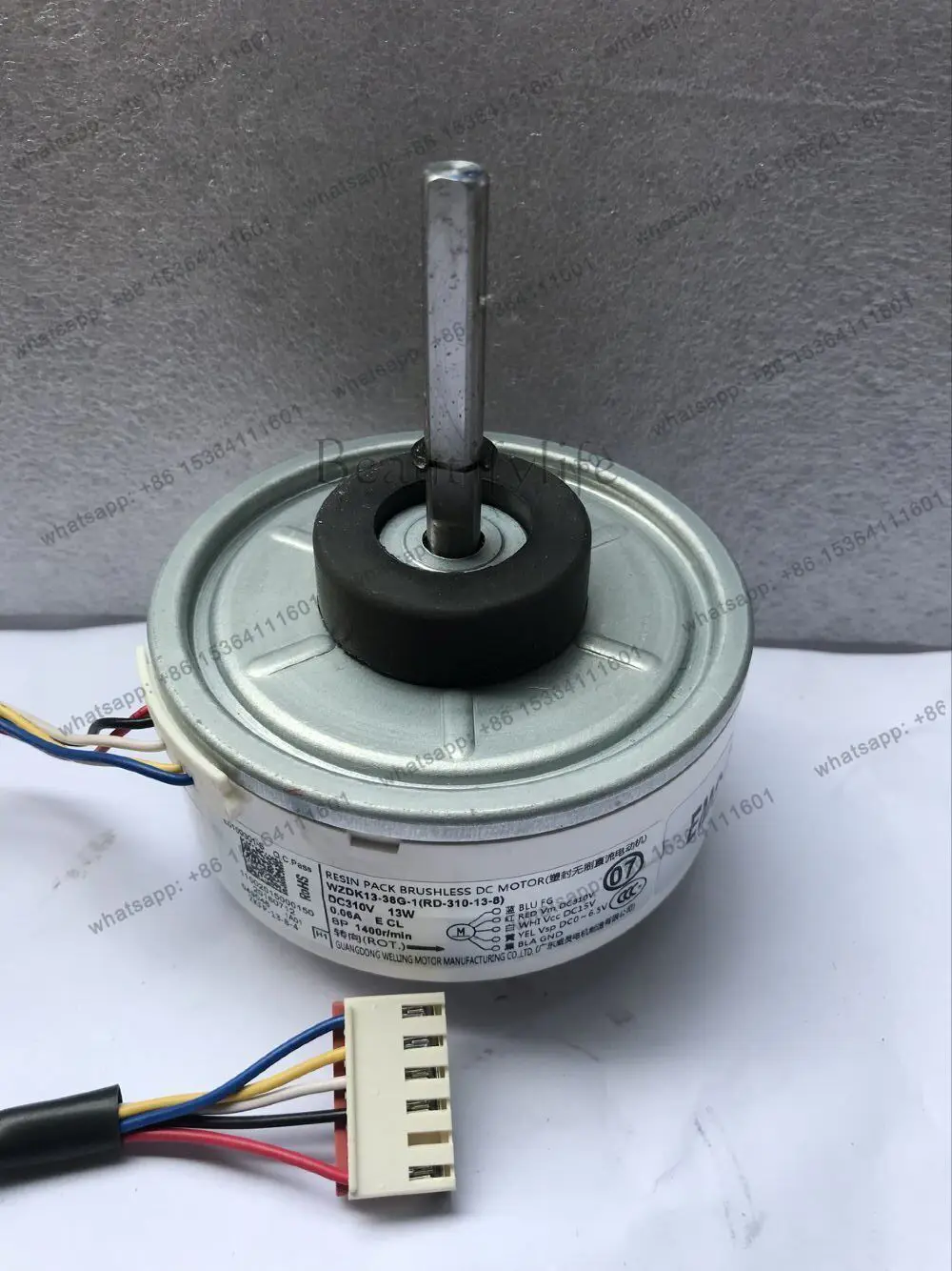 Suitable for variable frequency air conditioning DC motor WZDK13-38G-1/3 (RD- 310-13-8) motor