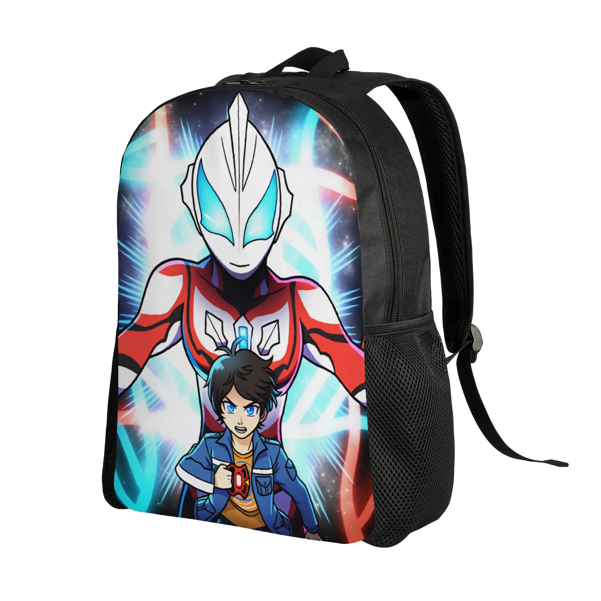 Ultramans Backpack  Cycling Backpacks Boy Kawaii School Bags Custom Soft Rucksack