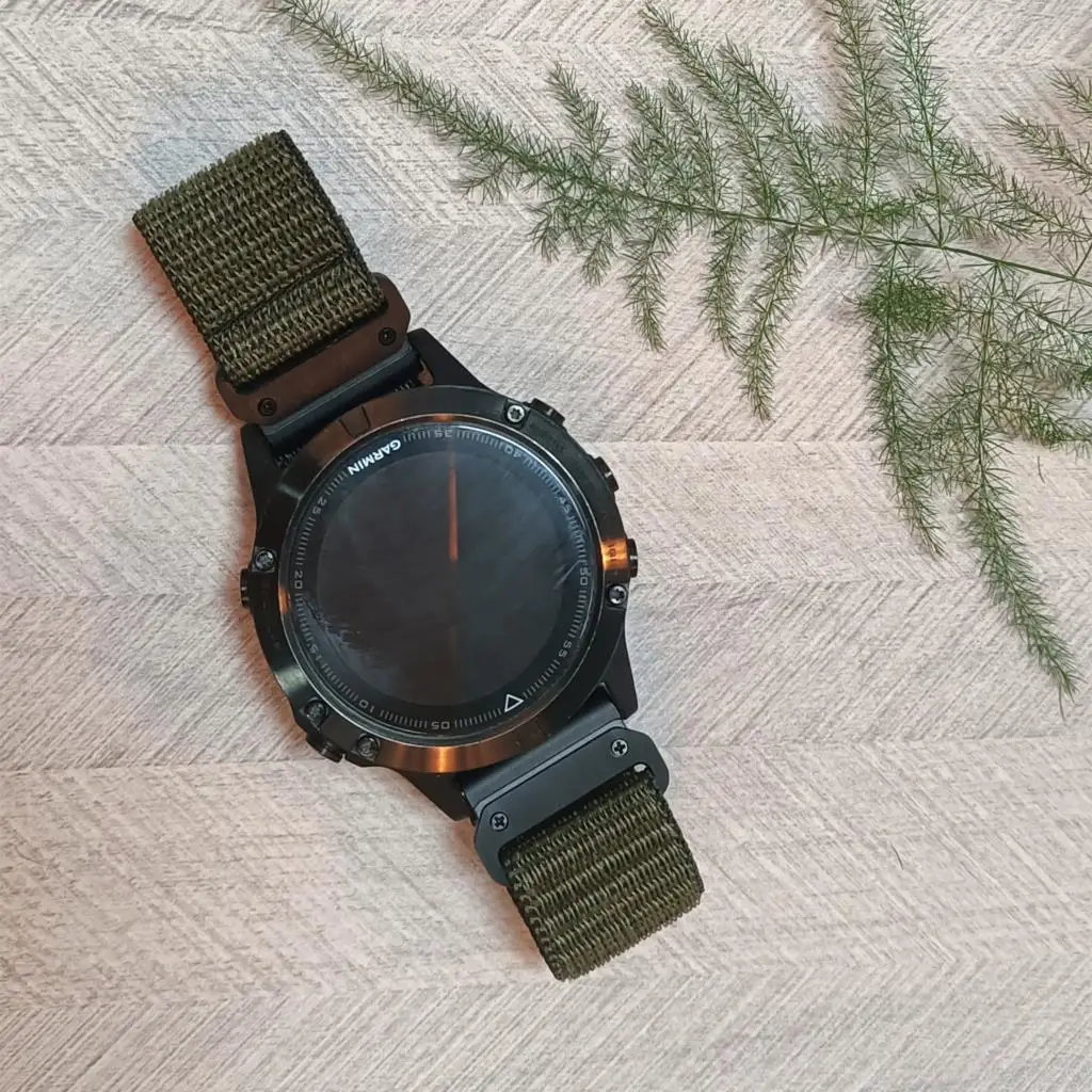 20mm 22mm 26mm kolorowe miękkiej nylonowej pasek Quick Release nadgarstek dla Garmin Fenix5 5Plus 6 6Pro 7 instynkt zegarek bransoletka