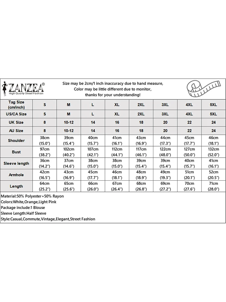 Zanzea Frauen lässig Bluse Mode solide V-Ausschnitt Tops 2023 Sommer Stickerei Nähte Tunika Overs ize Halbarm Hemden Femme