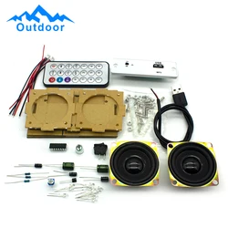 DIY Bluetooth Speaker Production Assembly Electronic Welding Kit Teaching Practice DIY Electronic Kit Audio Decoding Board Kit