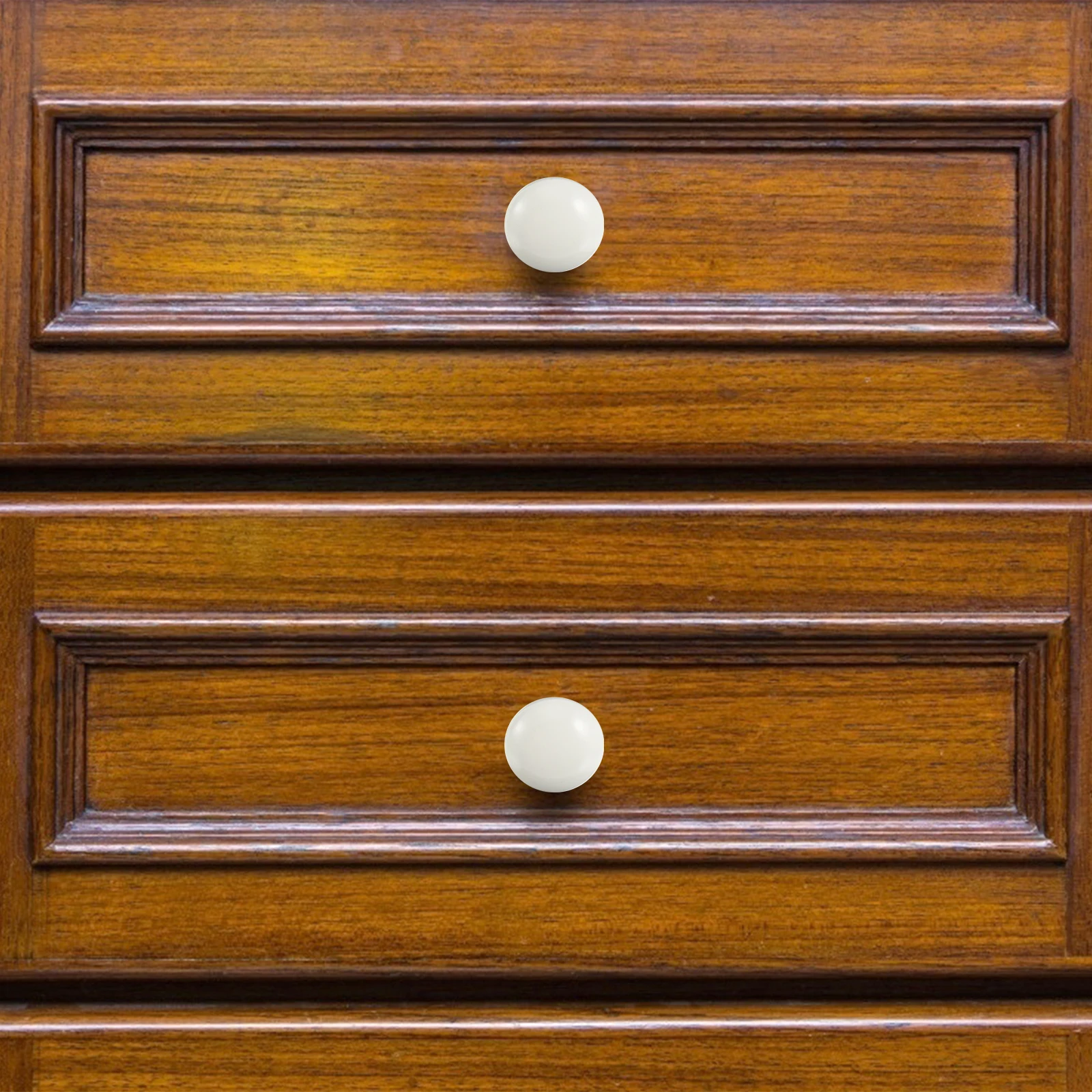 

8pcs Wood Wood Cabinet Knob Handle Small Brown Cabinet Knobs Round Door Handle Durable Wardrobe Closet Kitchen Hardware