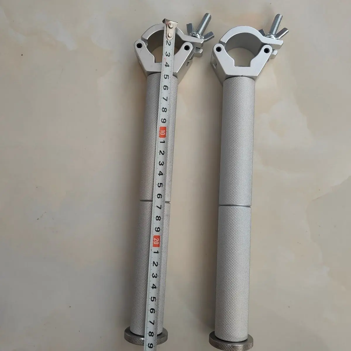 Extended Aluminum Alloy Squat Safety Handles Non‑Slip Grips Durable Fitness Accessories for Squat Rack Weight Training