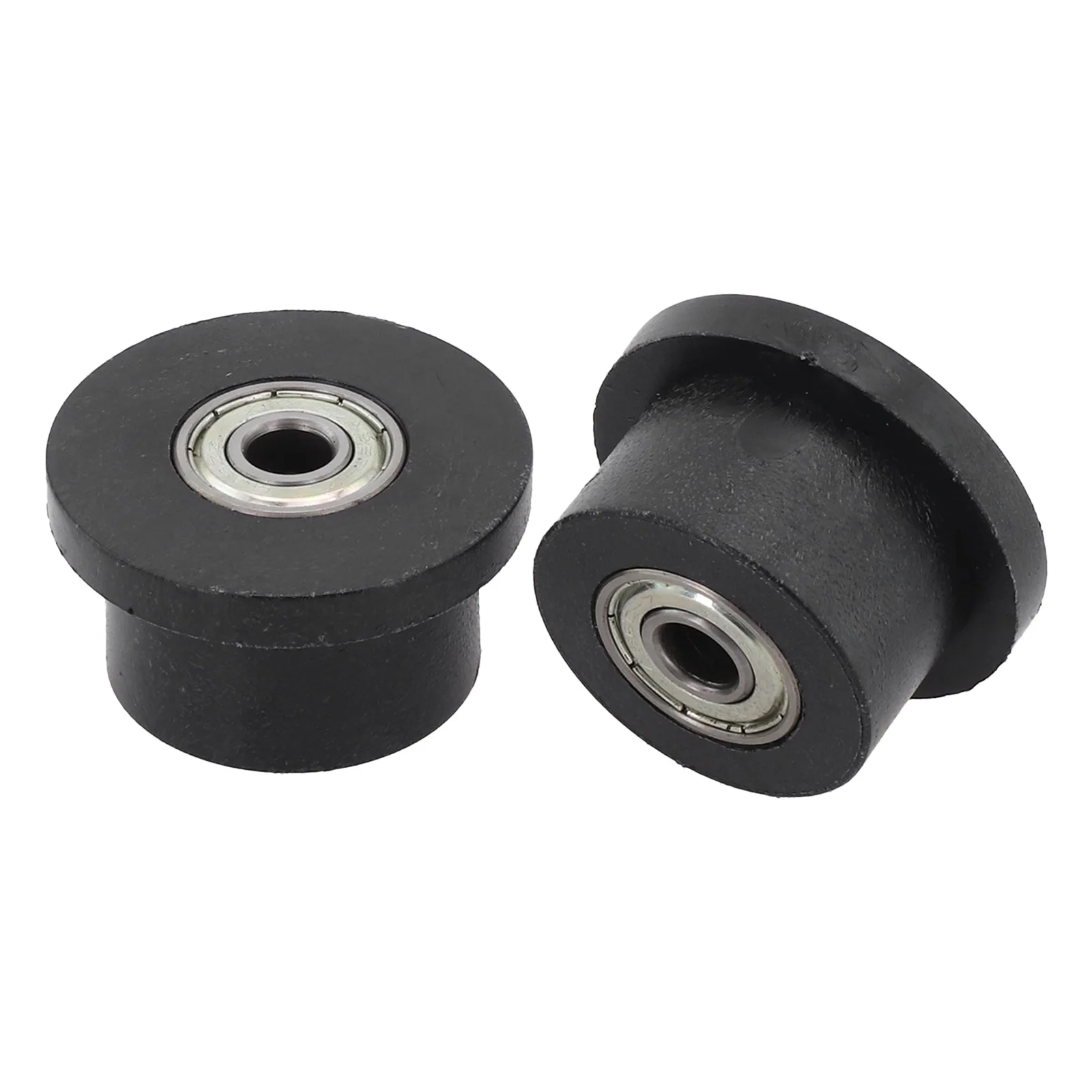 Pulley Replacement Rowing Device Pulley Home Workout 2PCS Set Outer Diameter 46mm Total Height 25mm Total Height 28mm