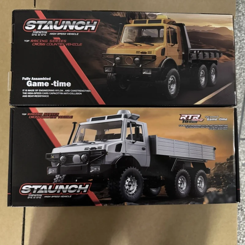 

New Unimog Remote Control Car Drift Car Toys Rc Racing Boys Gifts Brushed Motor All-Terrain Vehicle Six-Wheeled Rescue Vehicle