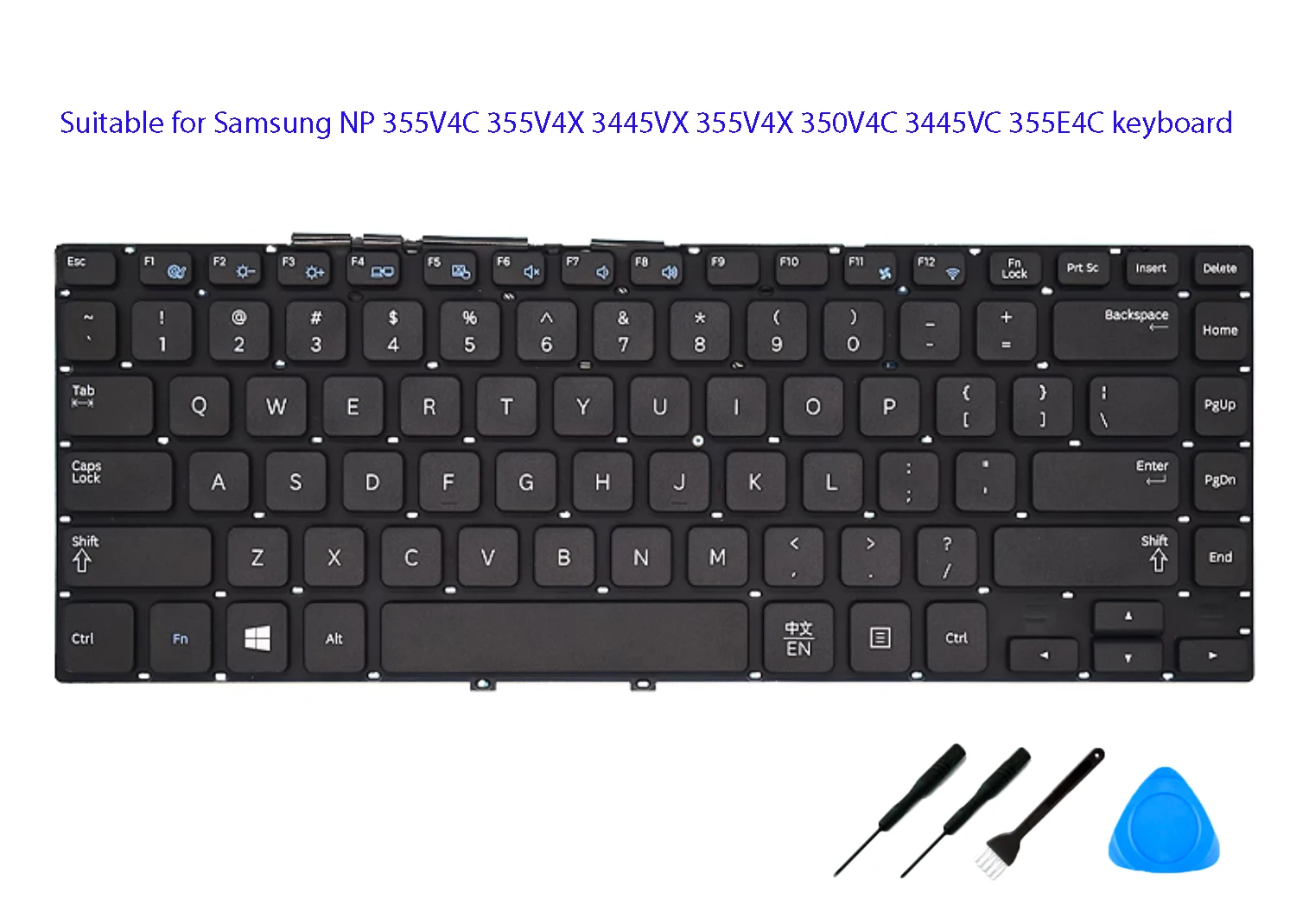 Suitable for Samsung NP 355V4C 355V4X 3445VX 355V4X 350V4C 3445VC 355E4C keyboard