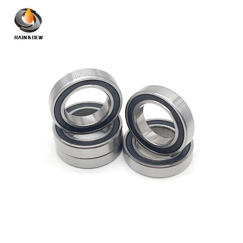 1PCS 6803 2RS Bearing 17X26X5 mm ABEC-7 Metric Thin Section Ball Bearings 6800RS 10x19x5mm ~ 6816RS 80X90X10mm