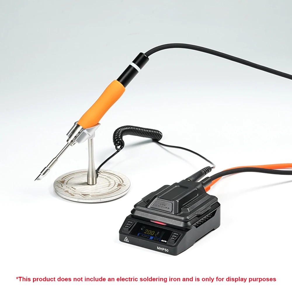 MINIWARE TS101 Supporto per saldatura I-stand Acciaio inossidabile di alta qualità e lega di zinco per strumenti per supporto di saldatura TS21 TS80P