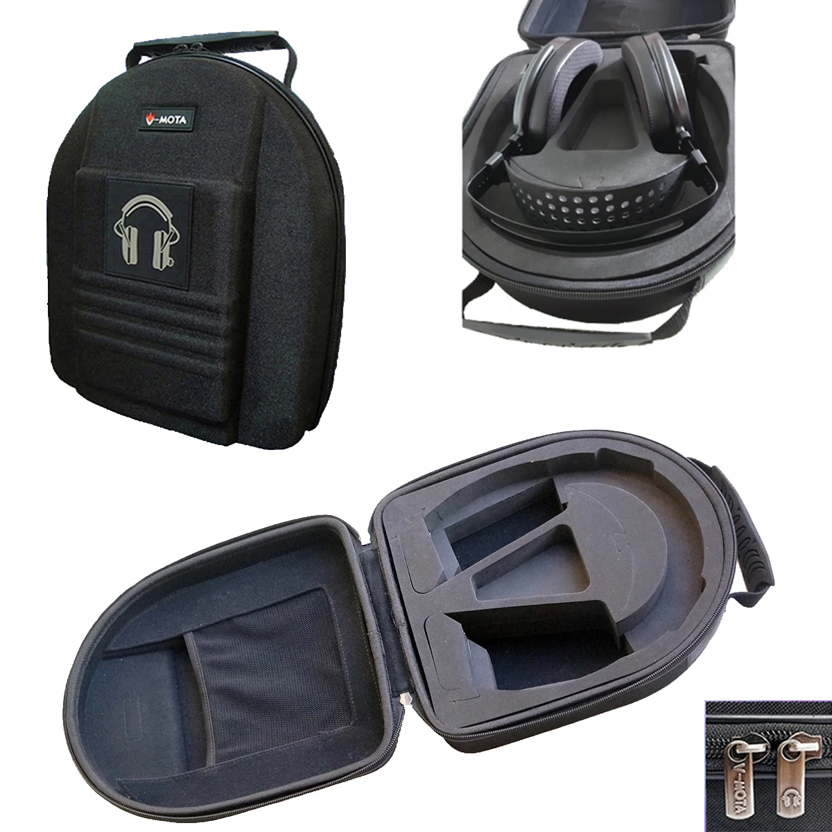 TDC Headset Suitcase Carry case boxs for Hifiman HE350 / Susvara Open-Back / Shangri-La Electrostatic / Audivina  Over-Ear