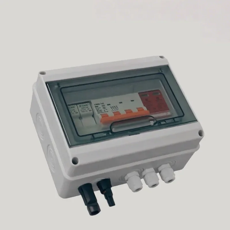 2026 HOT Cross-border Amazon photovoltaic bus box solar DC box 4 in and 1 out voltage DC1000V high voltage view 3