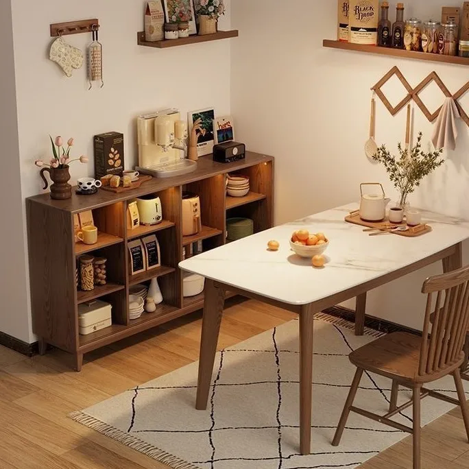 Solid Wood Bookcase, Locker, Dust-proof Bookshelf, Integrated Combination, Living Room, Home Storage, Floor-to-ceiling