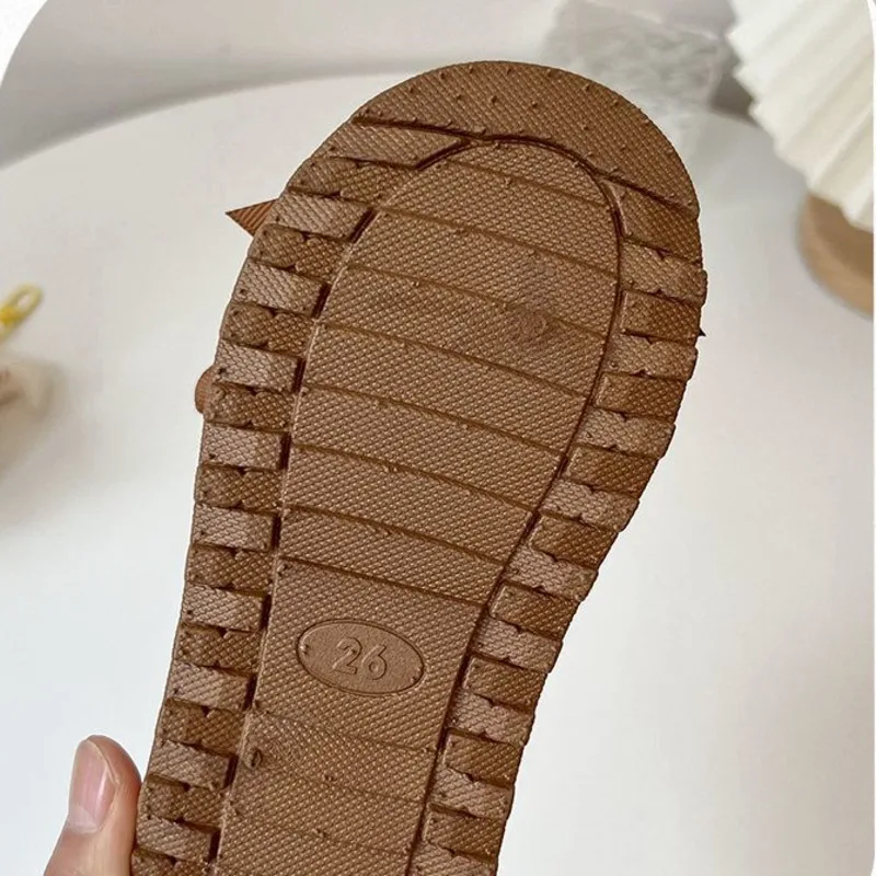 Bonito pompom meninas botas de neve inverno sólido plutônio pelúcia grosso crianças botas de princesa quente deslizamento em não deslizamento crianças tornozelo sapatos