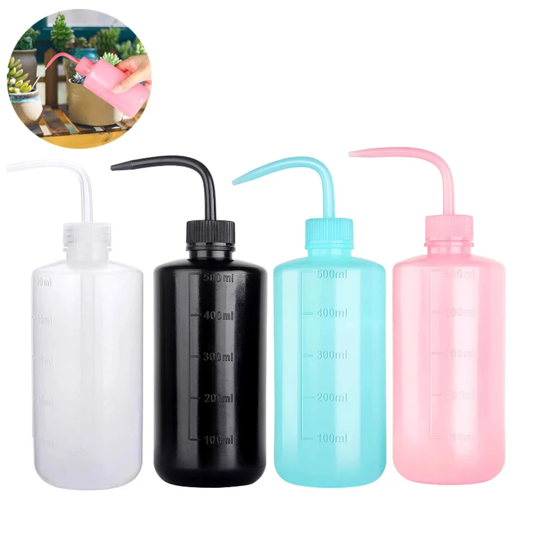 Plastic Tattoo Bottle Diffuser Squeeze Container Jar Green Soap Supply Wash Squeeze Bottle Lab Non-Spray Tattoo Accessories