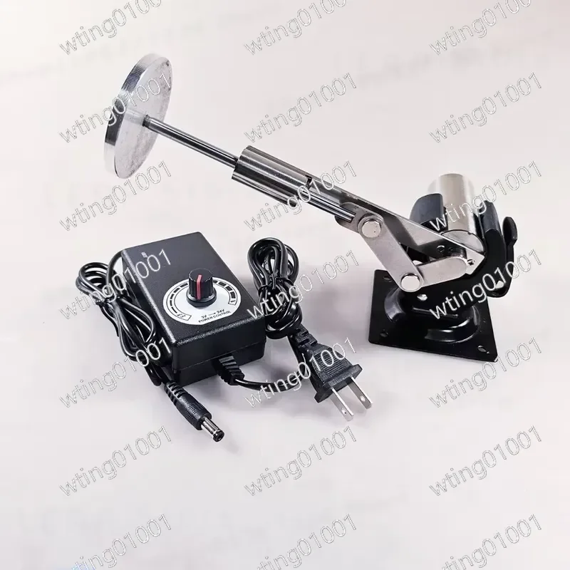 39mm Large Thrust Mini Reciprocating Motor With Steel Base Telescopic Linear Actuator Adjustable Speed With Power Adapter