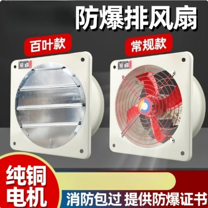 BFAG-200 BFAG-250 Explosion Proof Exhaust Fan 220V  AC Industrial Ventilation Extractor Fan