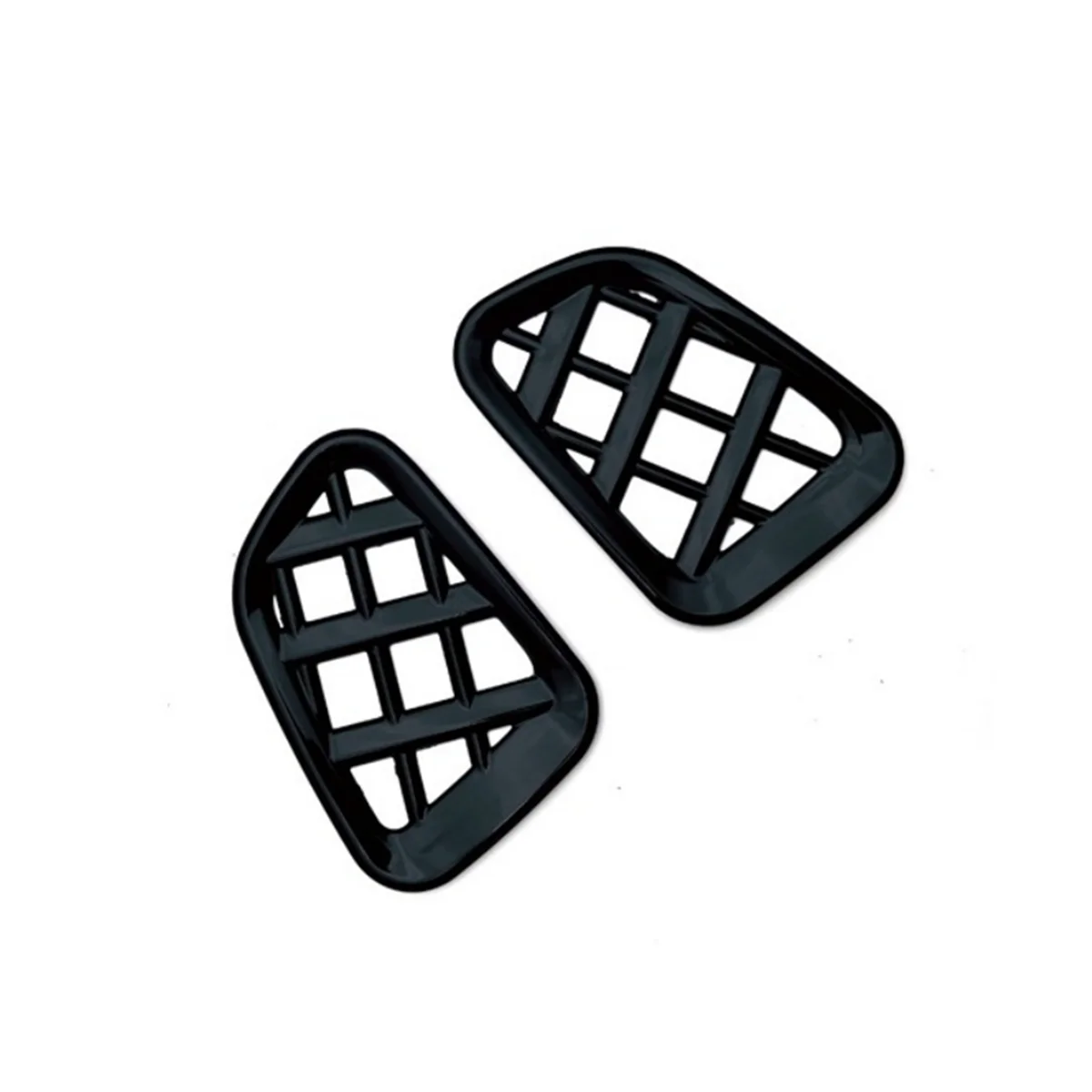 Car Air Conditioner Vent Cover Trim Sticker for Suzuki Spacia Custom MK54S MK94S 2024 Interior Accessories Black