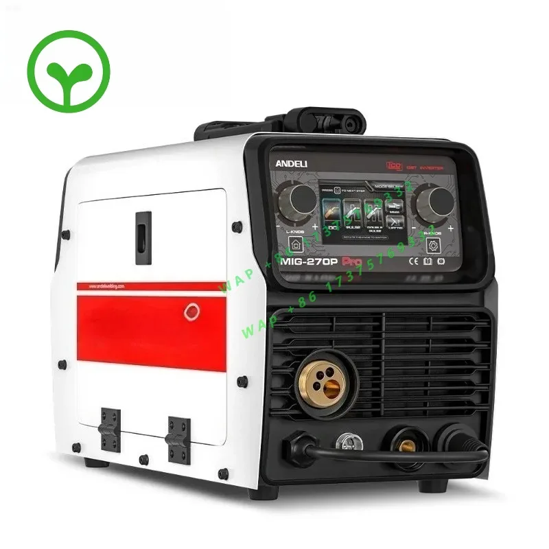 ANDELI 220V Double Pulse   LCD    MIG-270 MIG ALUMINIUM Welding Machine