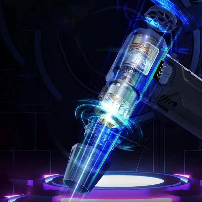 Mini Portable Cordless Handheld Vacuum Cleaner 130000RPM Wireless Car Vacuum for Cleaning