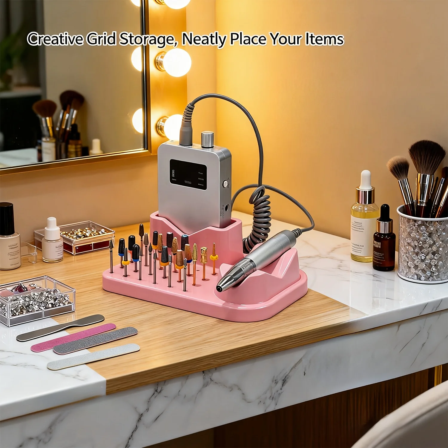 Porta e organizer per punte da - Nail Drill Machine recensione e prezzo