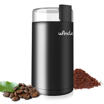 200w High-Power Coffee Grinder Household Multifunctional Coffee Bean Grinder Machine Home…