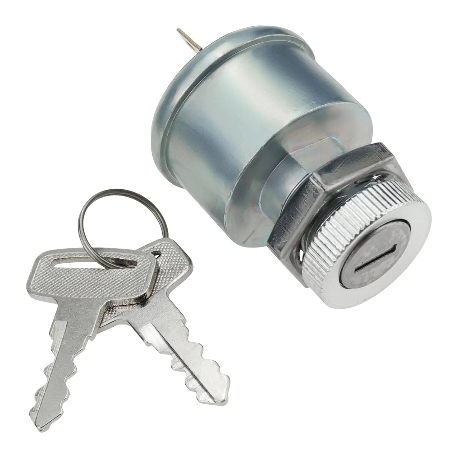 17421G1 Ignition Switch for EZGO Golf Cart 1981-Up 2 Terminal 4 Key Ignition on Off Switch