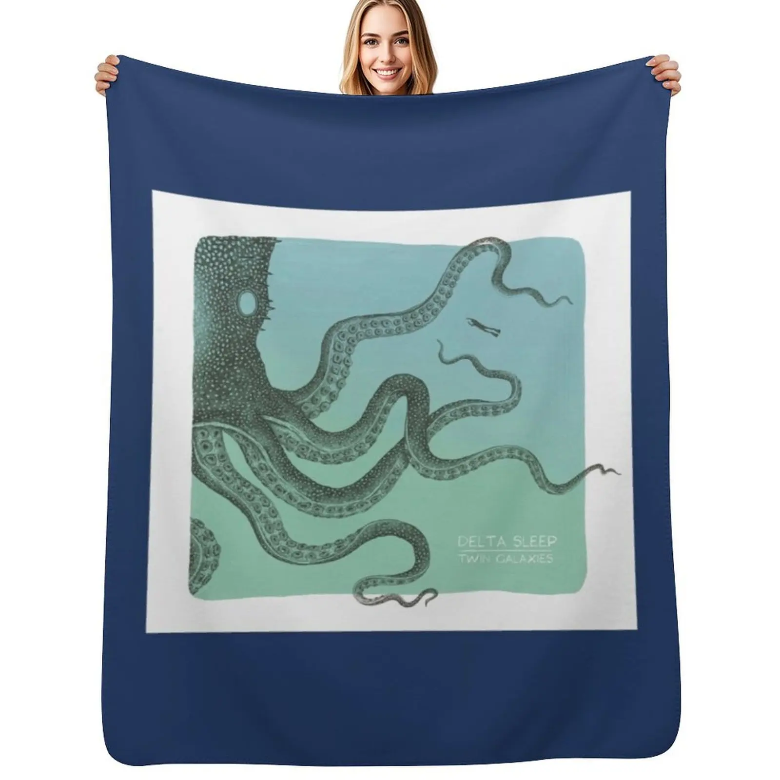 

Delta Sleep Throw Blanket Portable Lightweight Blanket for Travel Camping