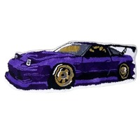 VIKAMA Cool Car Faux Wool Carpet - Automotive Themed Area Rug for Sofa, Bedroom & Bedside, Durable Non-Slip Floor Mat Home Decor