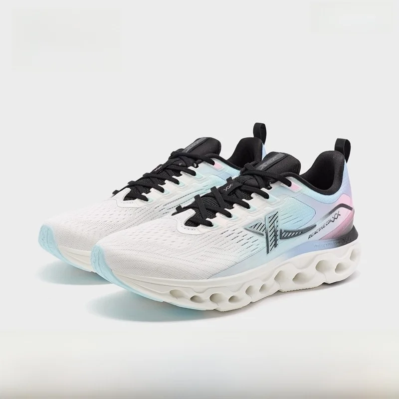 

XTEP женские Running oes o Absorption Spin 0 Fitn Sports oes с низким вырезом, дышащая резиновая подошва с круглым носком