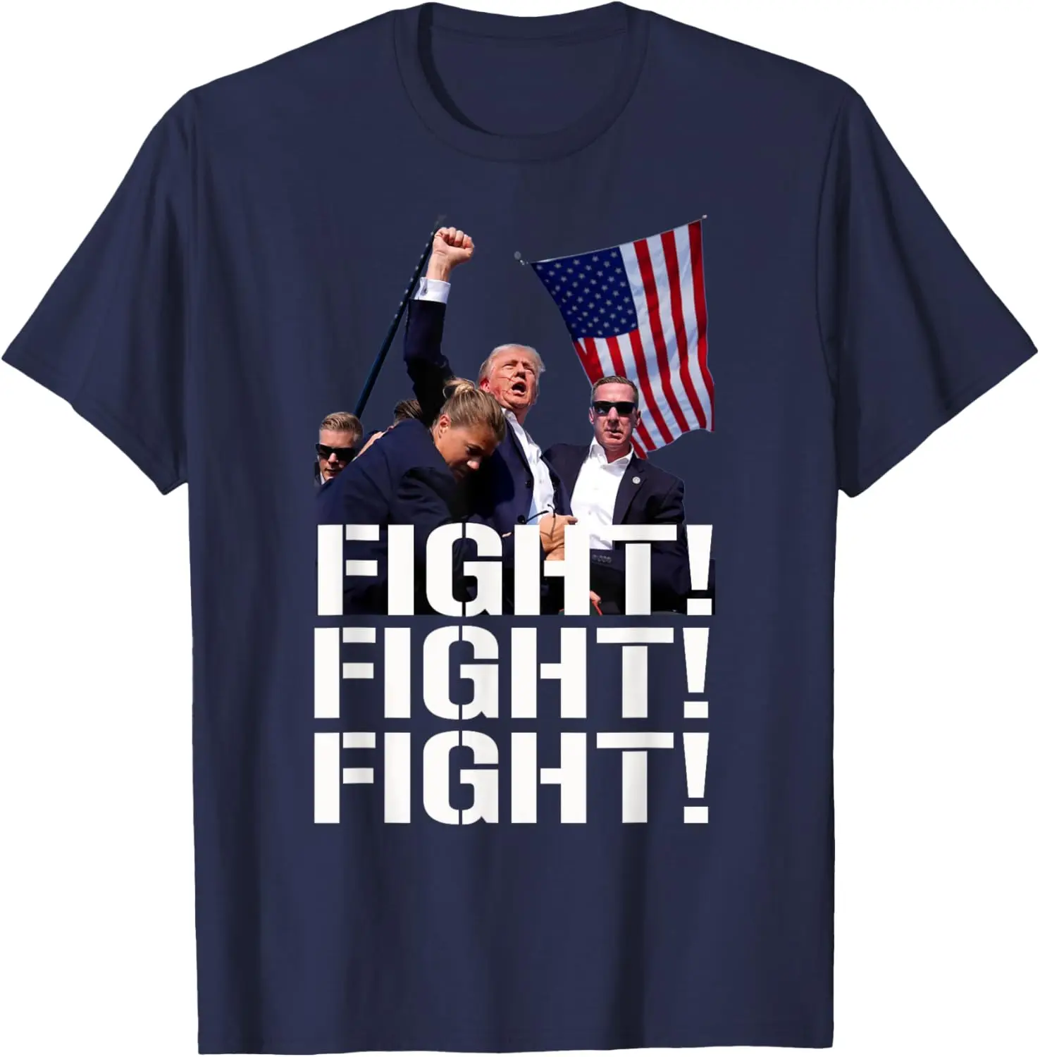 Trump Shot Fist Pump T-Shirt