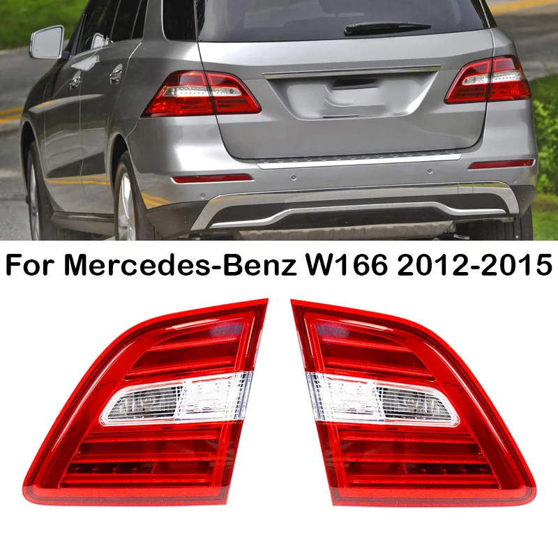 Dla Mercedes-Benz W166 ML300 ML350 ML400 2012 2013 2014 2015 wewnątrz samochodu tylne światło tylne zespół lampy tylnej 1669060457 1669060557