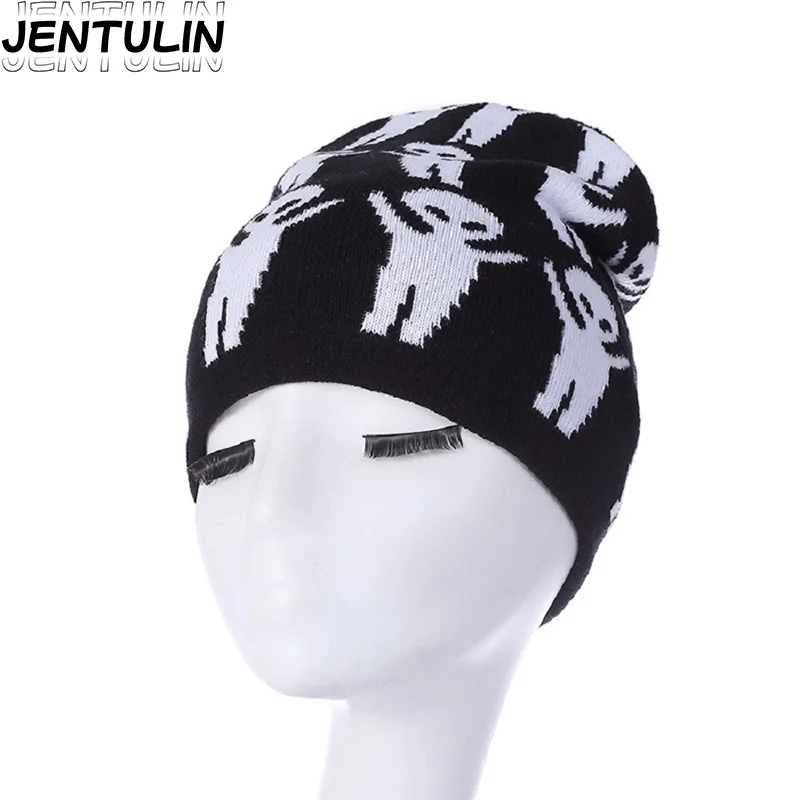 Czapka zimowa 2025, ciepła, typu beanie, damska i męska, wzór Y2K, czapka outdoorowa, czapka narciarska, czapka na zimno, hip-hopowa czapka rowerowa, czapka dziergana, prezent