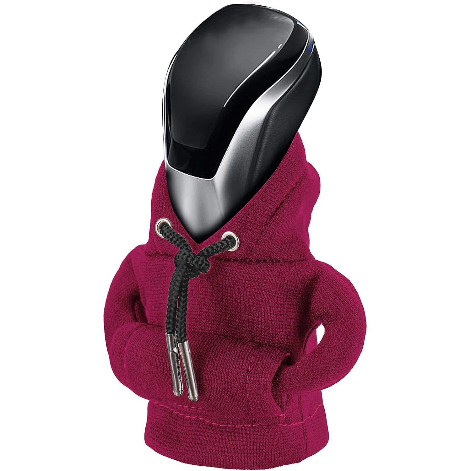 

AOHEWEI 2Pcs Gear Shift Hoodie Gear Shift Cover Universal Car Shift Knob Hoodie for Car Shifter Car Accessories and Decorations