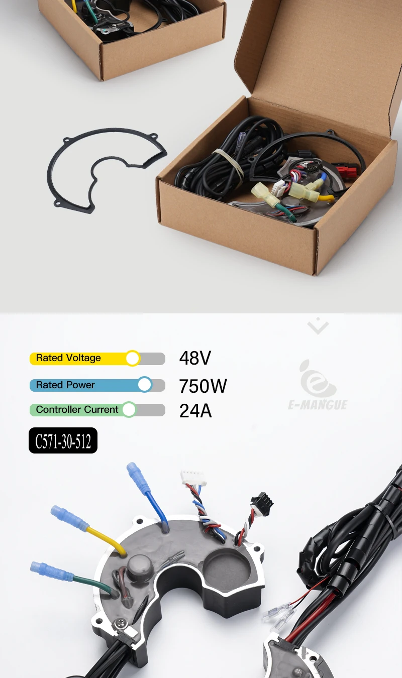 Bafang Mid Drive Motor Controller Ersatz für BBSHD BBS01B BBS02 BBS02B Motor 48V 750W 52V 1000W 36V 250W 350W 500W – Detail 11