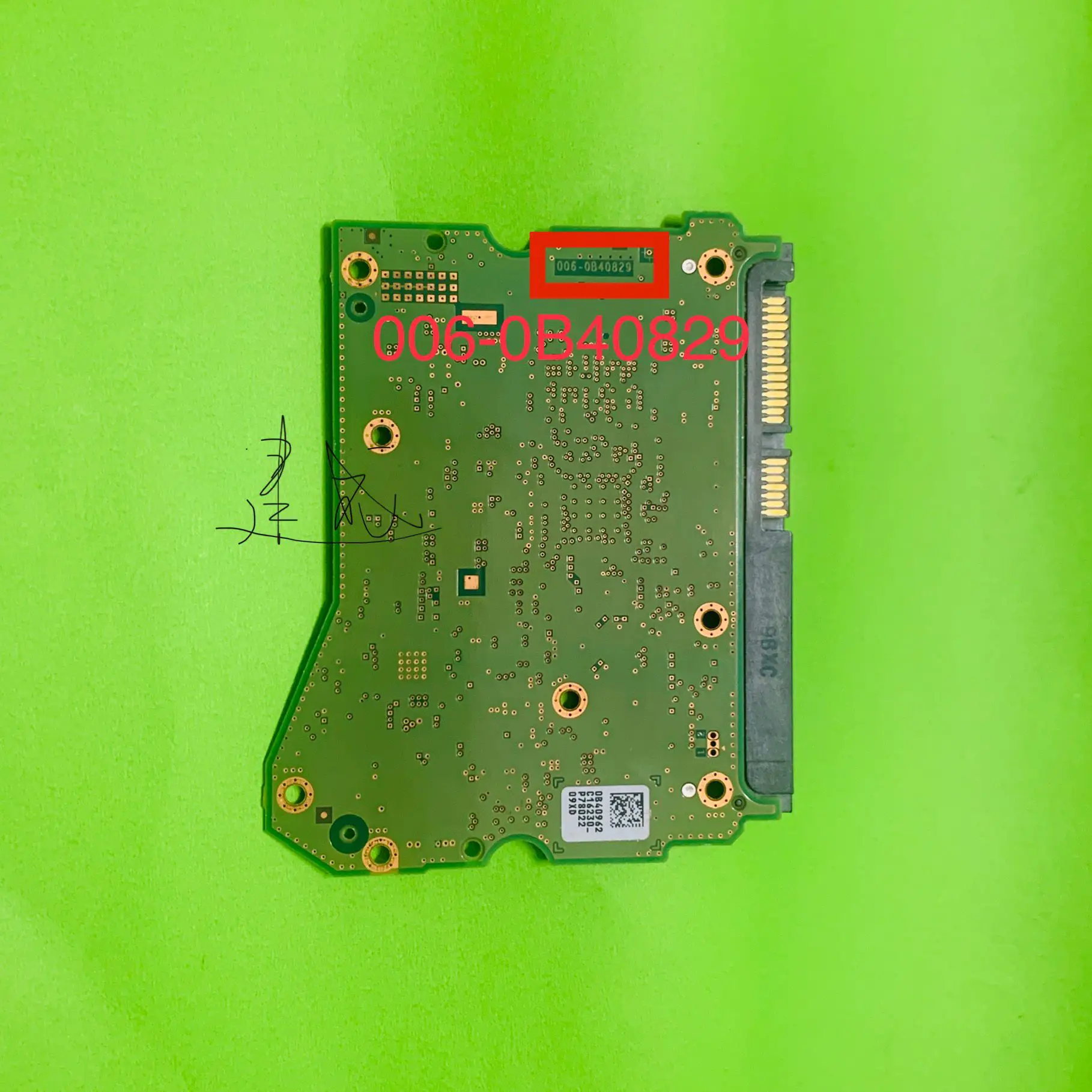 0b40829 western hdd 10tb para 12tb porta serial desktop disco rígido pcb placa número 006-0b40829 001-0b40829