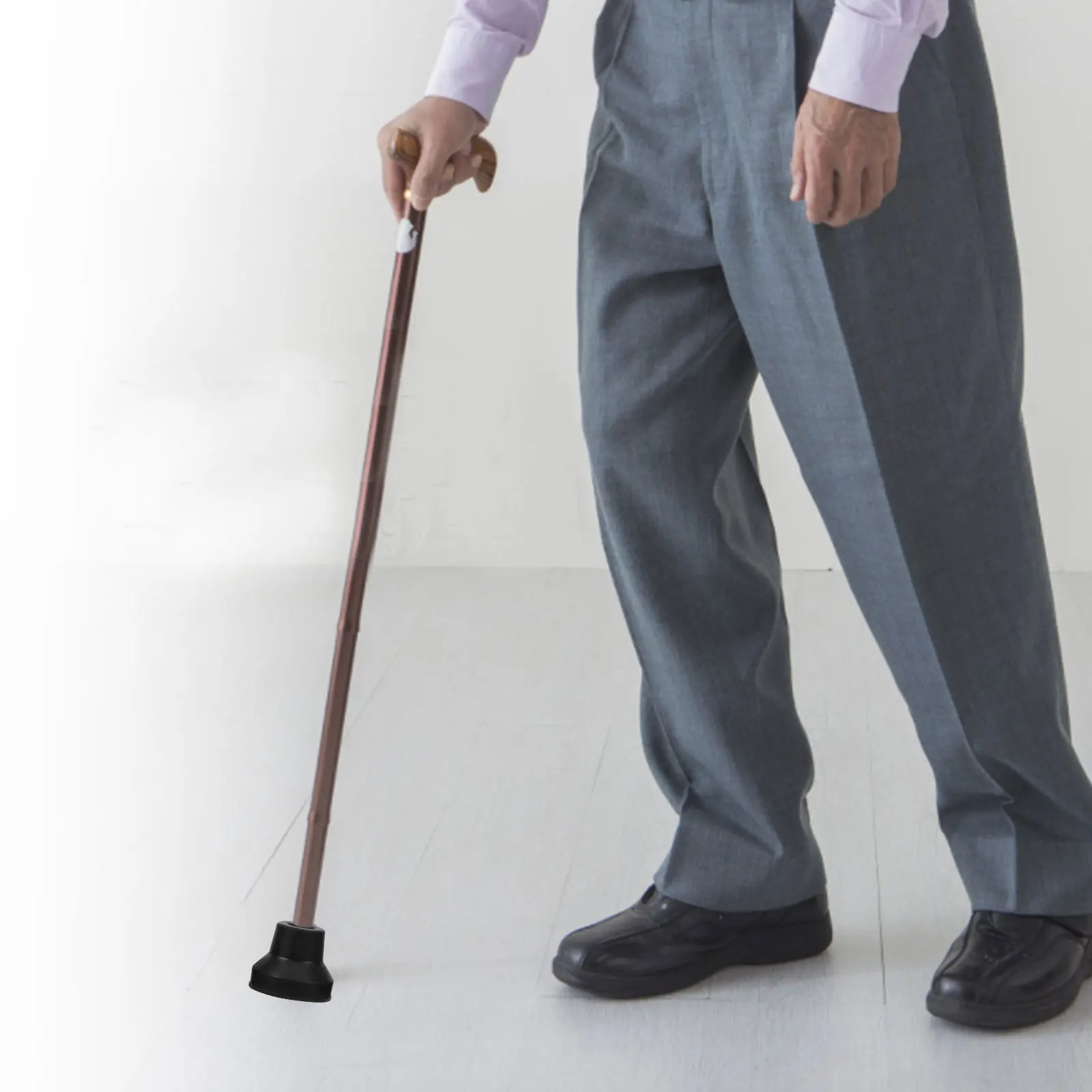 

4 шт., резиновые ножки-трости, сменные нескользящие наконечники для прогулочных палок, подушечки для костылей для треккинга, походных палок, помощь