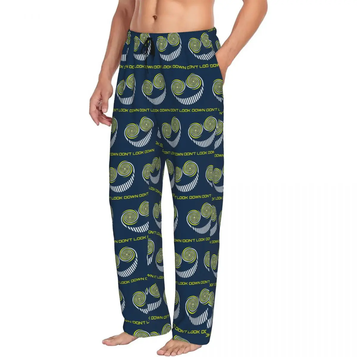 Custom The Smiler Alton Towers Uniform Outfit Merch UkActive Pajama Pants Men Sleepwear Sleep Lounge Bottoms with Pockets