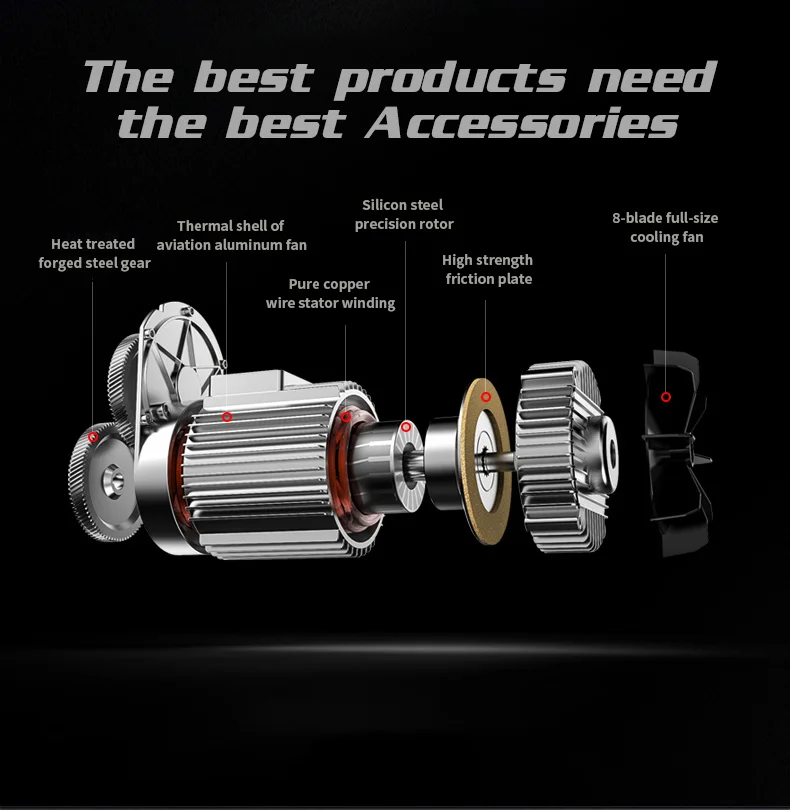 Polipasto eléctrico de cuerda de alambre Mini polipasto eléctrico de 2 toneladas