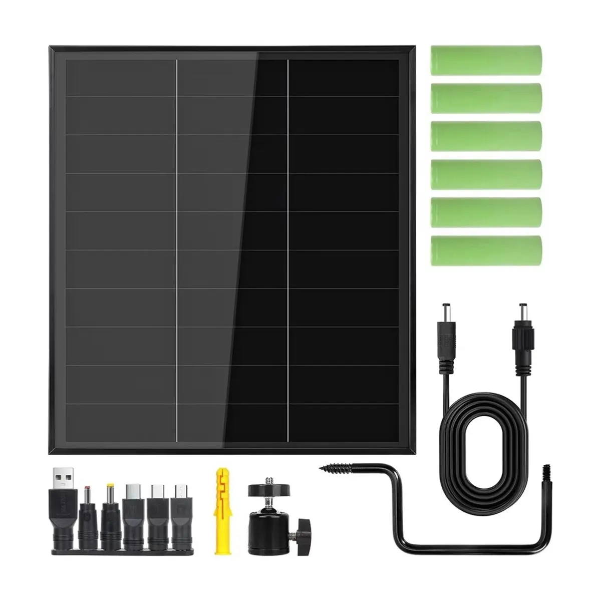 L70A 20W MPPT Solar Panel 12V/1A Battery Charger with MPPT Controller IP67 for Meshtastic MeshCore Router WiFi Security