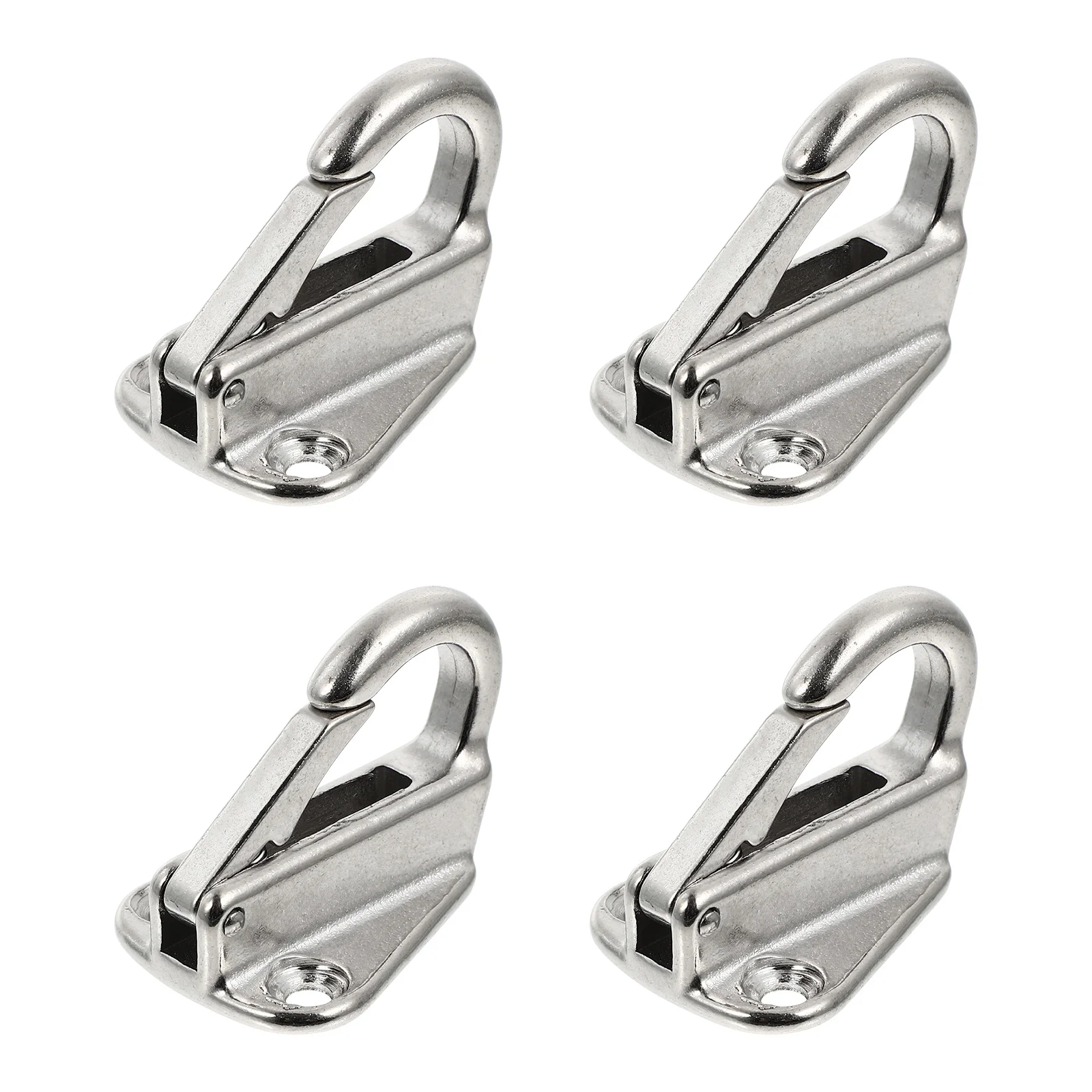 

4 Pcs Dirt Ship Hooks Dirt Board Hooks Board Yacht Boat Ship Stainless Steel Accessories Pontoon Rails Bumper Holders