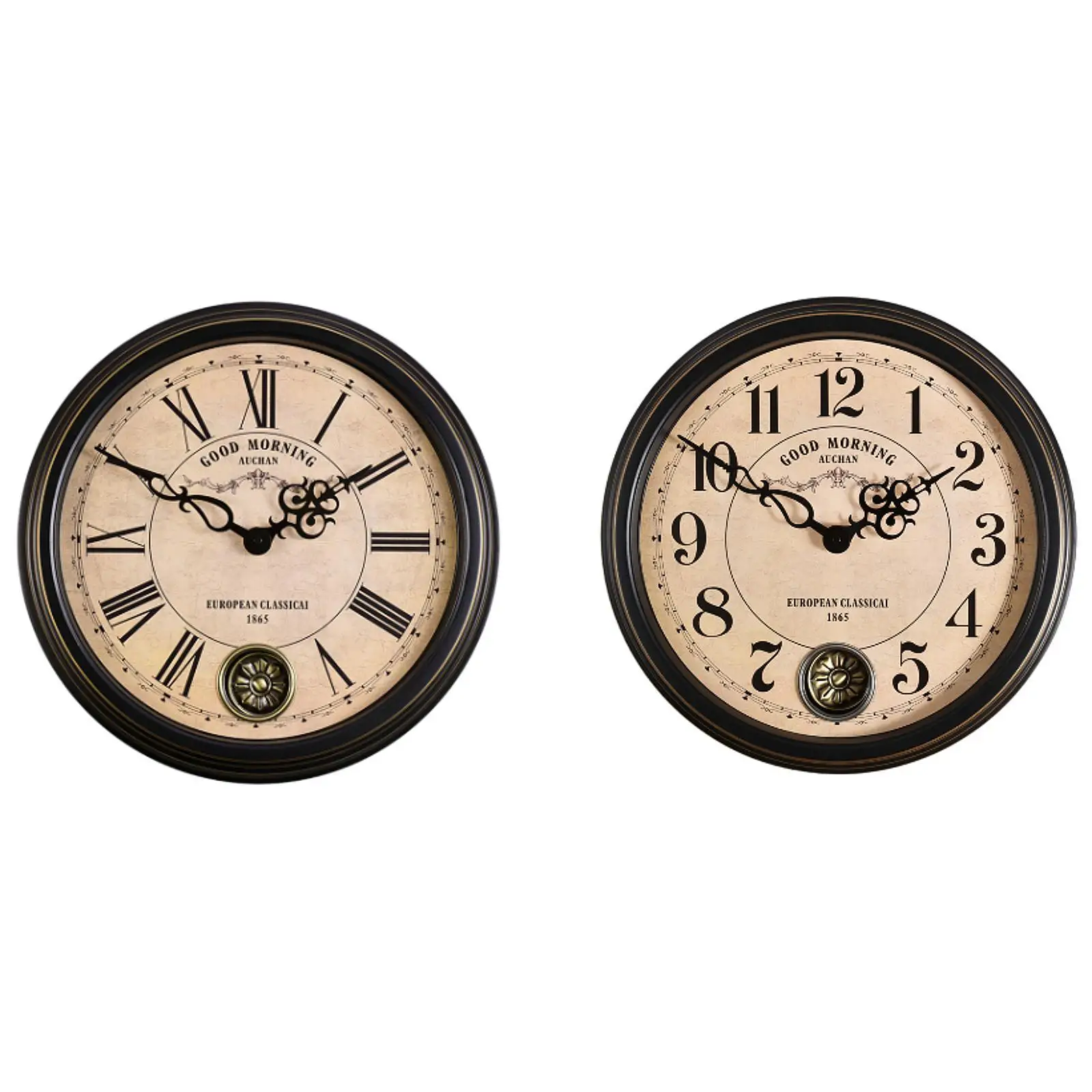 

Interior Wall Clock Decor Unique Silent Hanging Clock for Home Shelf Bedroom