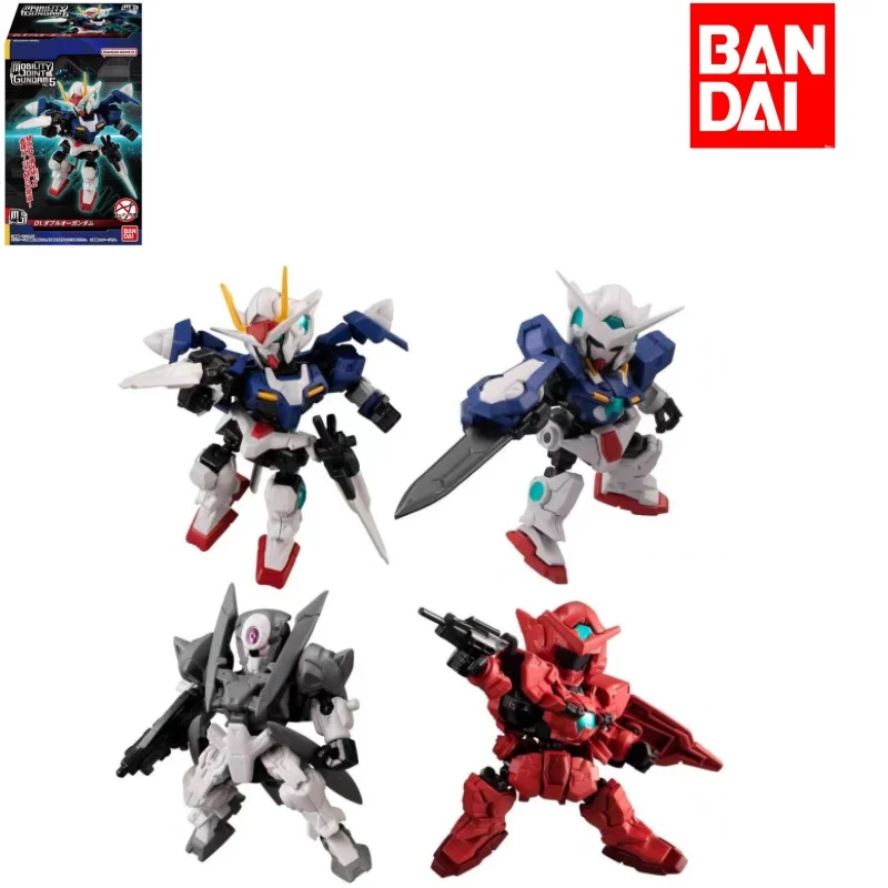 

Оригинальная фигурка Bandai GUNDAM Gashapon MOBILITY шарнирная 5 аниме, игрушки, Коллекционная модель, украшения, подарки для детей