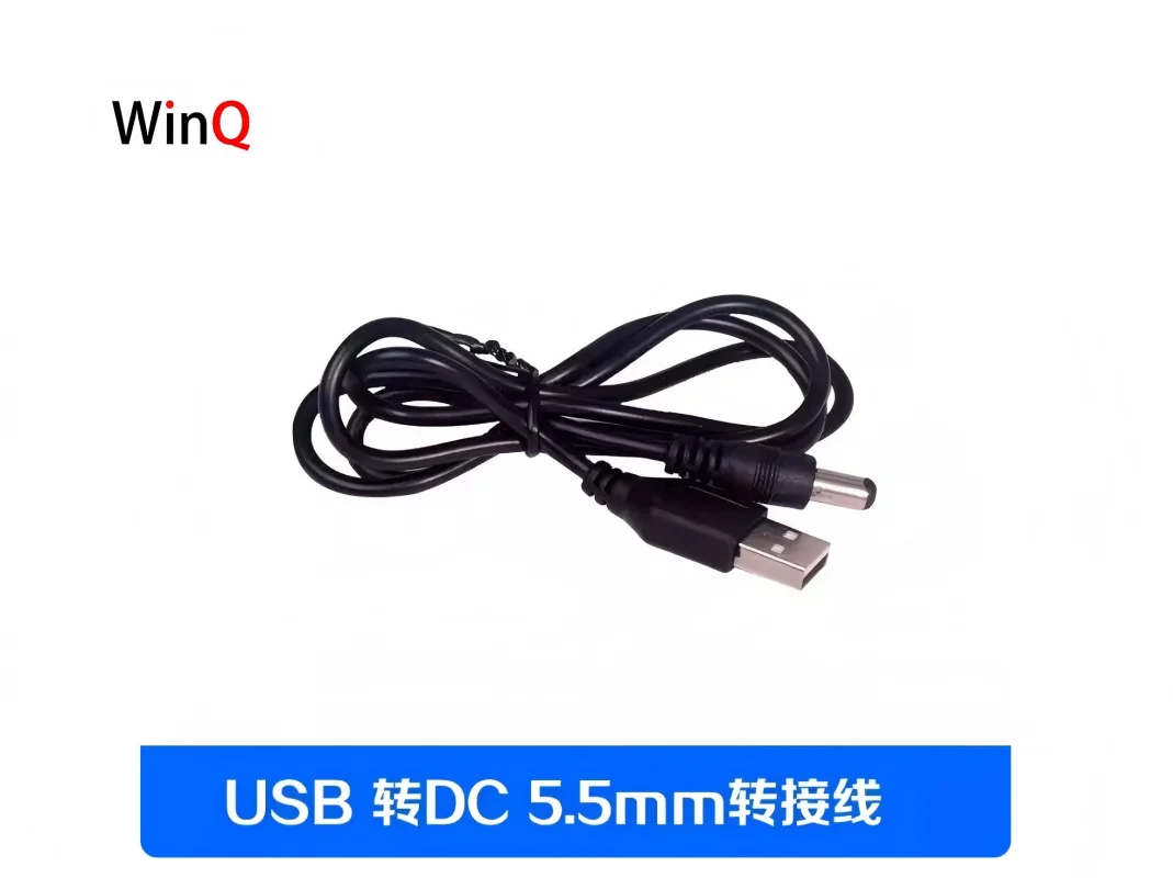كابل طاقة USB إلى DC 5.5*2.1 مم DC 5.5، قلب نحاسي، كابل بيانات USB إلى DC 5.5