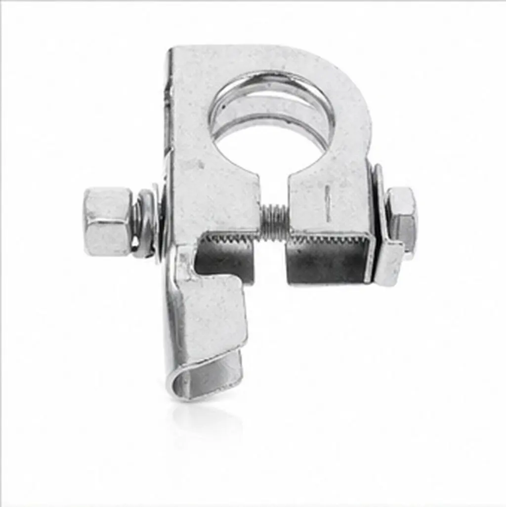 10Pcs German Style Battery Terminal Clamps Top Post Quick Release Disconnect for Automotive Trucks Marine Rv Heavy Duty Vehicles